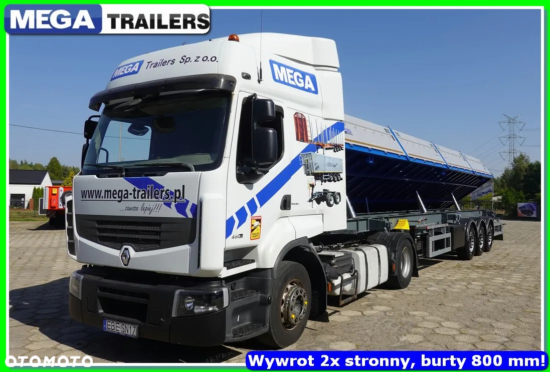 Inny Platforma z wywrotem, 2 strony, 12,60 m, burta 800 mm! - 11