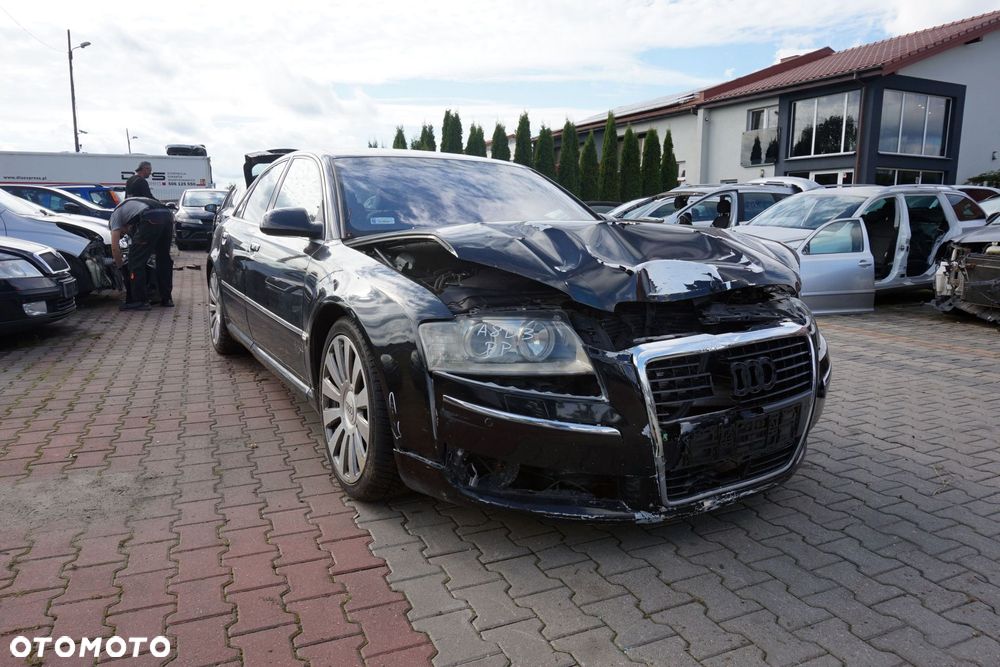 AUDI A8 II D3 4E2 LIFT 2005 3.0 TDI V6 BNG 210KM GZV CZARNY na części - 7