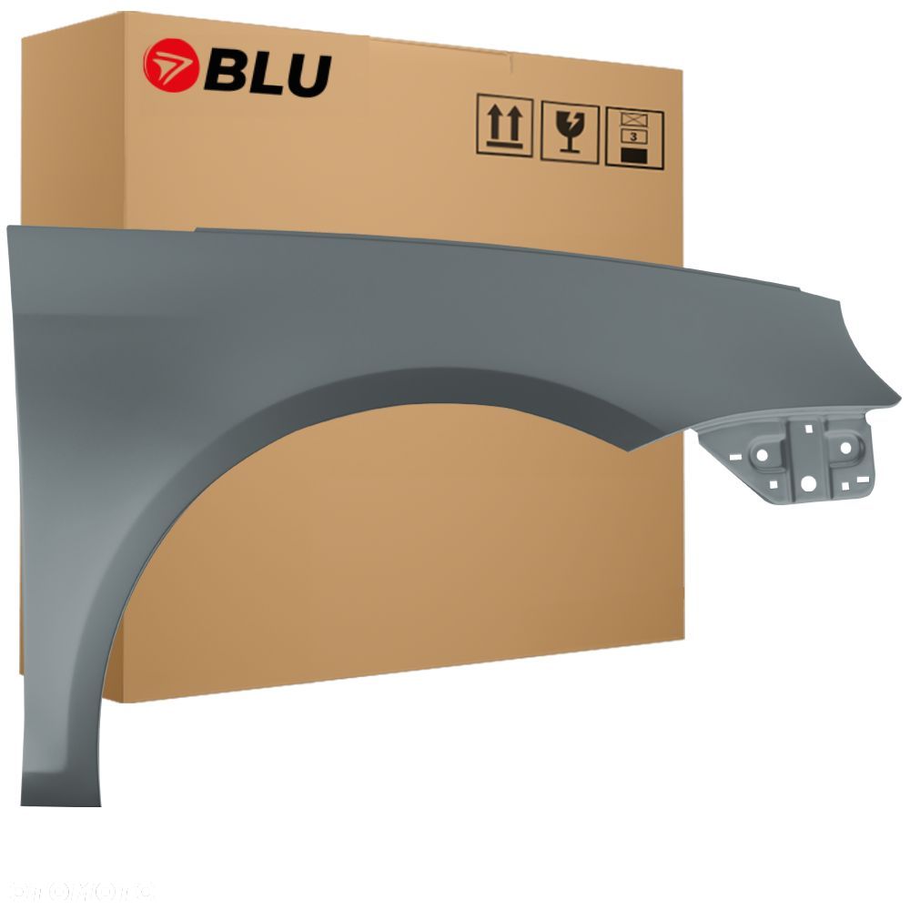 BLU Błotnik VW EOS LK7X prawy szary 06-15 przód IslandGrau - 1