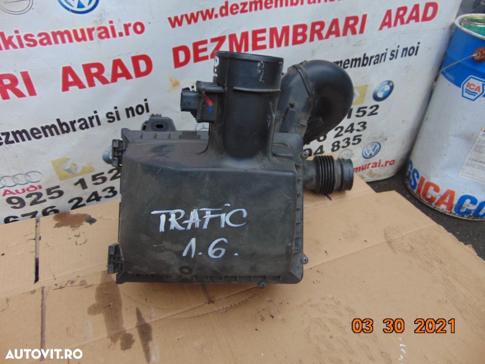 Carcasa Filtru aer Opel Vivaro 1.6 Renault Trafic debitmetru aer dezmembrez - 1