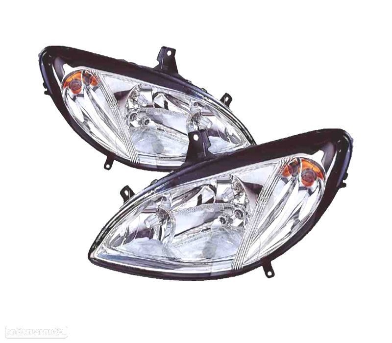 FARÓIS OPTICAS MERCEDES VITO VIANO W639 03-10 - 1