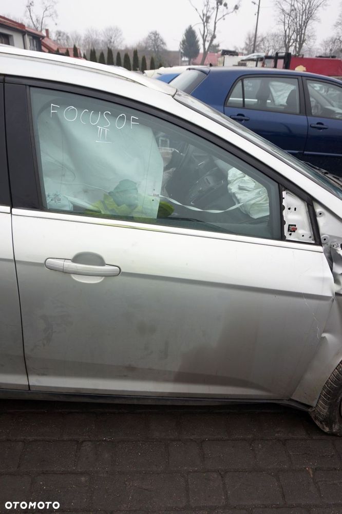 DRZWI PRZEDNIE PRAWE FOCUS III MK3 LIFT KOMBI 0F OF  SREBRNY MOONDUST FORD 2014-2019 - 1