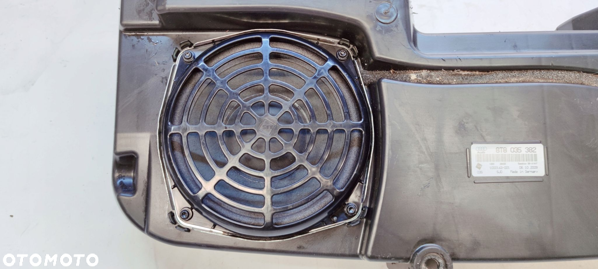 GŁOŚNIK SUBWOOFER TUBA AUDI A4 B8 ALLROAD A5 8T 8T8035382 - 3
