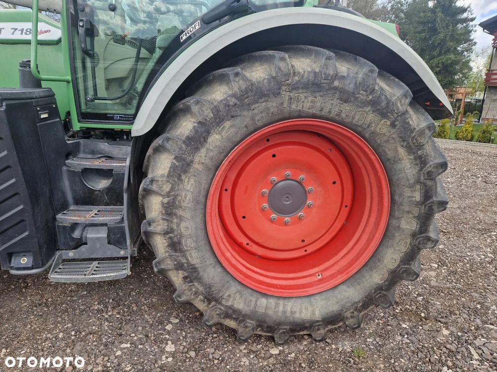 Fendt 718 VARIO TMS PROFI PNEUMATYKA - 12