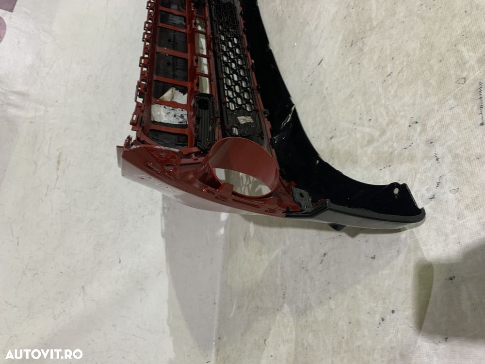 Bara fata Mini Cooper F56, 2014, 2015, 2016, 2017, 2018, 2019, 2020, cod origine OE 7317969, cu gauri pentru senzori de parcare (4). - 5