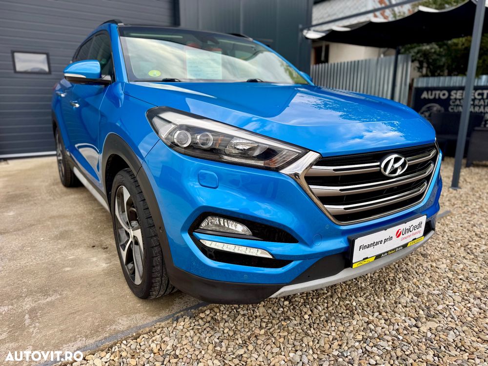Hyundai Tucson blue 1.7 CRDi 2WD DCT Premium - 3