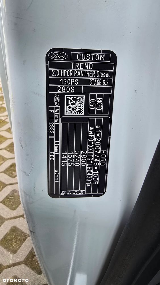 Ford TRANSIT CUSTOM 2.0, EURO 6, - 19