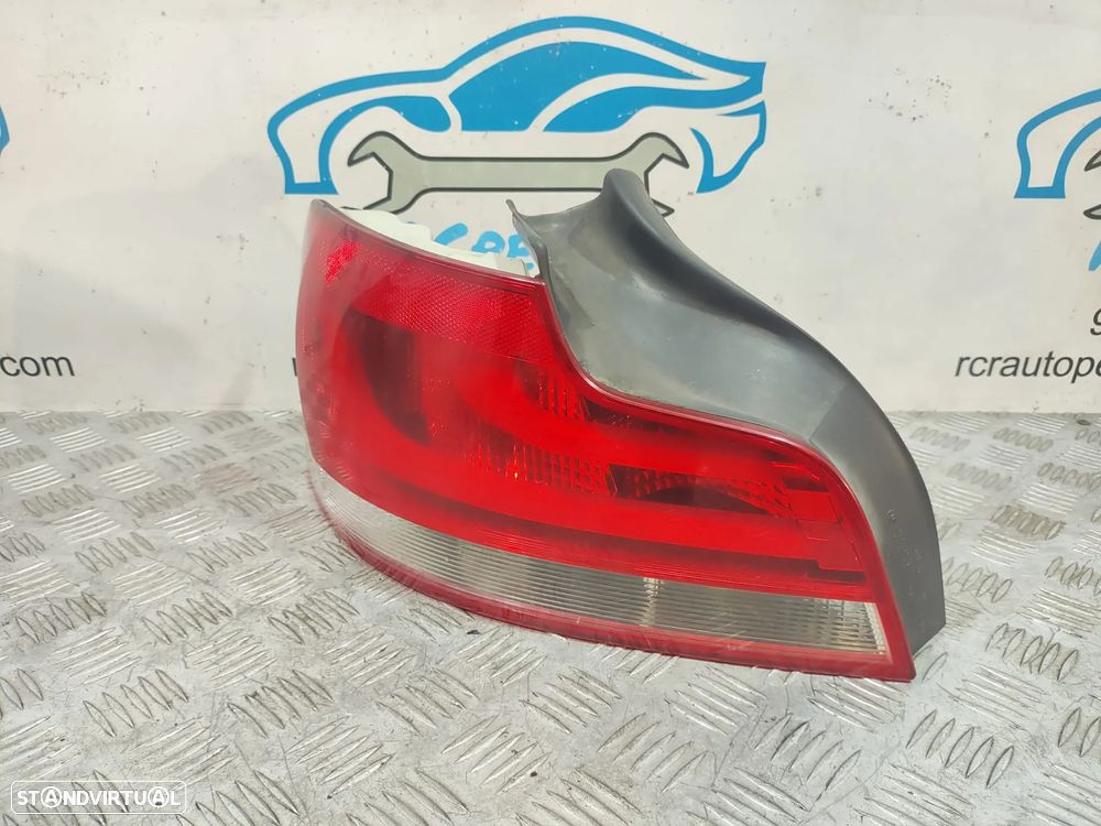 Conjunto Farolins Farolim BMW serie 1 E82 Coupe E88 Cabrio LCI Led 2006 - 2013 7273430 7273429 - 4