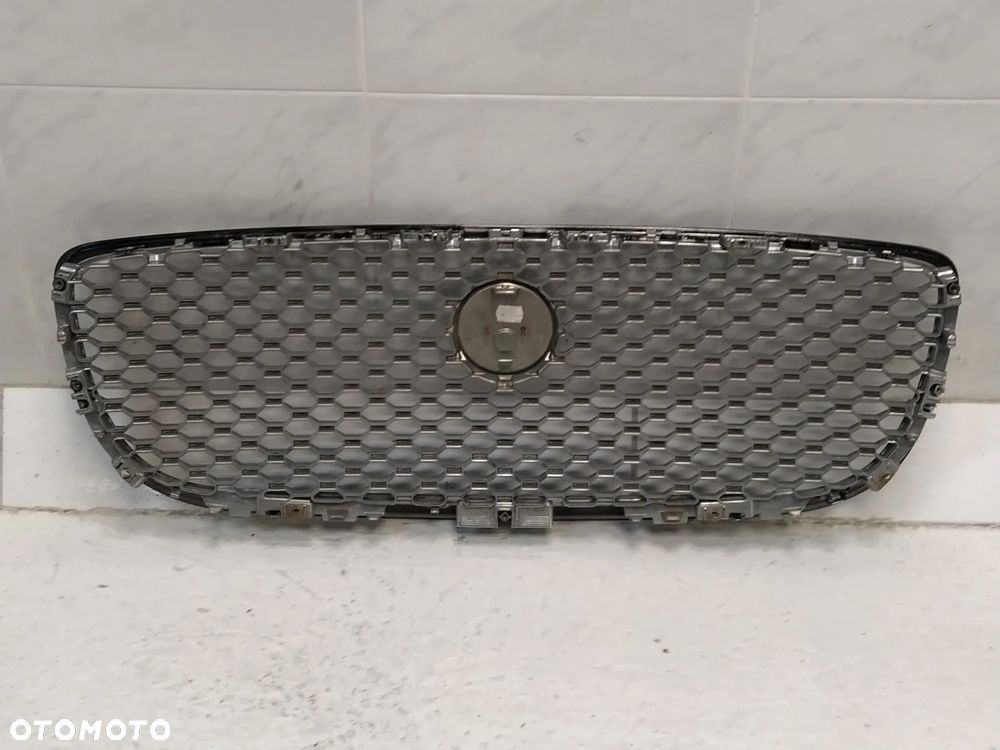 JAGUAR XJ X351 LIFT GRILL ATRAPA CHŁODNICY MASKOWNICA ZNACZEK CZARNY CHROM ORYGINAŁ - 9