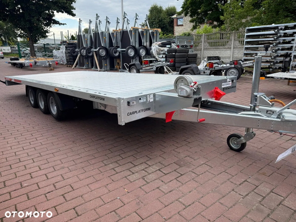 TEMARED Przyczepa CARPLATFORM 5121/3 S 3,5T 507x210cm DMC 3500kg Podłoga Aluminiowa Okazja!