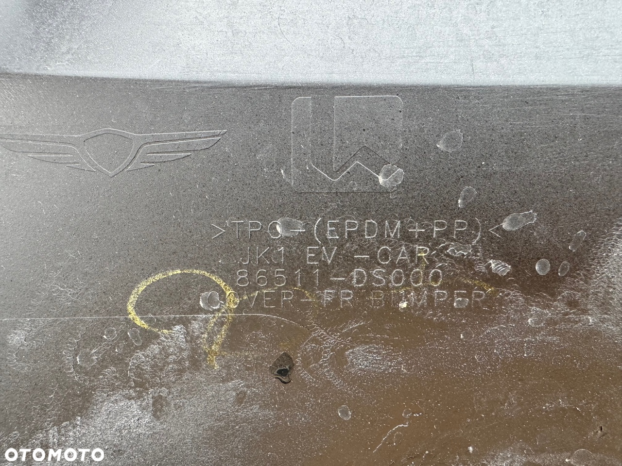 ZDERZAK PRZÓD PRZEDNI GENESIS GV70 EV 86511-DS000 86525-DS000 86526-DS000 ORYGINAŁ - 11