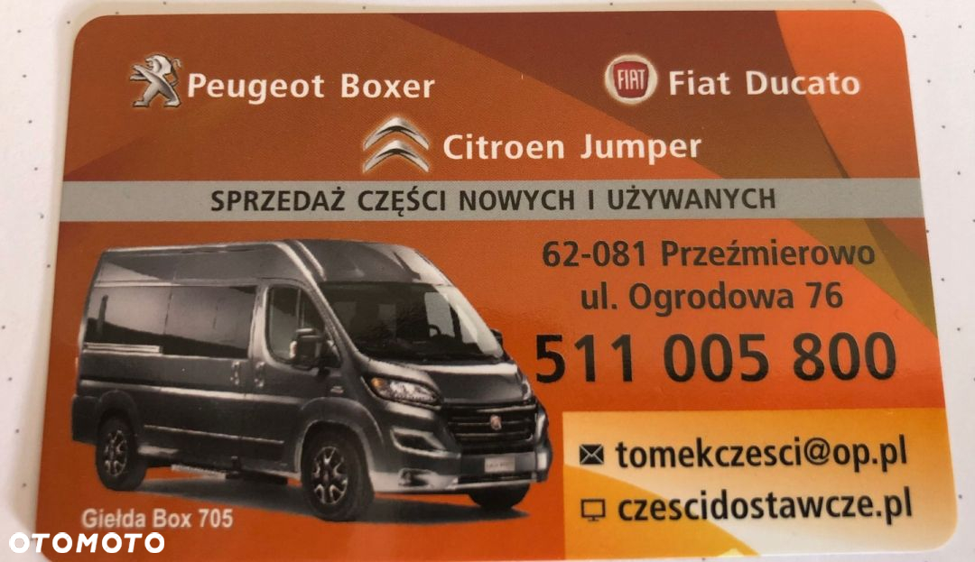 Zacisk Lewy Tył Fiat Ducato Jumper Boxer - 2
