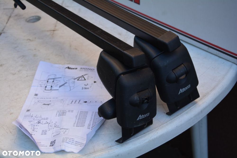 Nissan Qashqai  2014-17 bagażnik dachowy   klucz Atera - 2