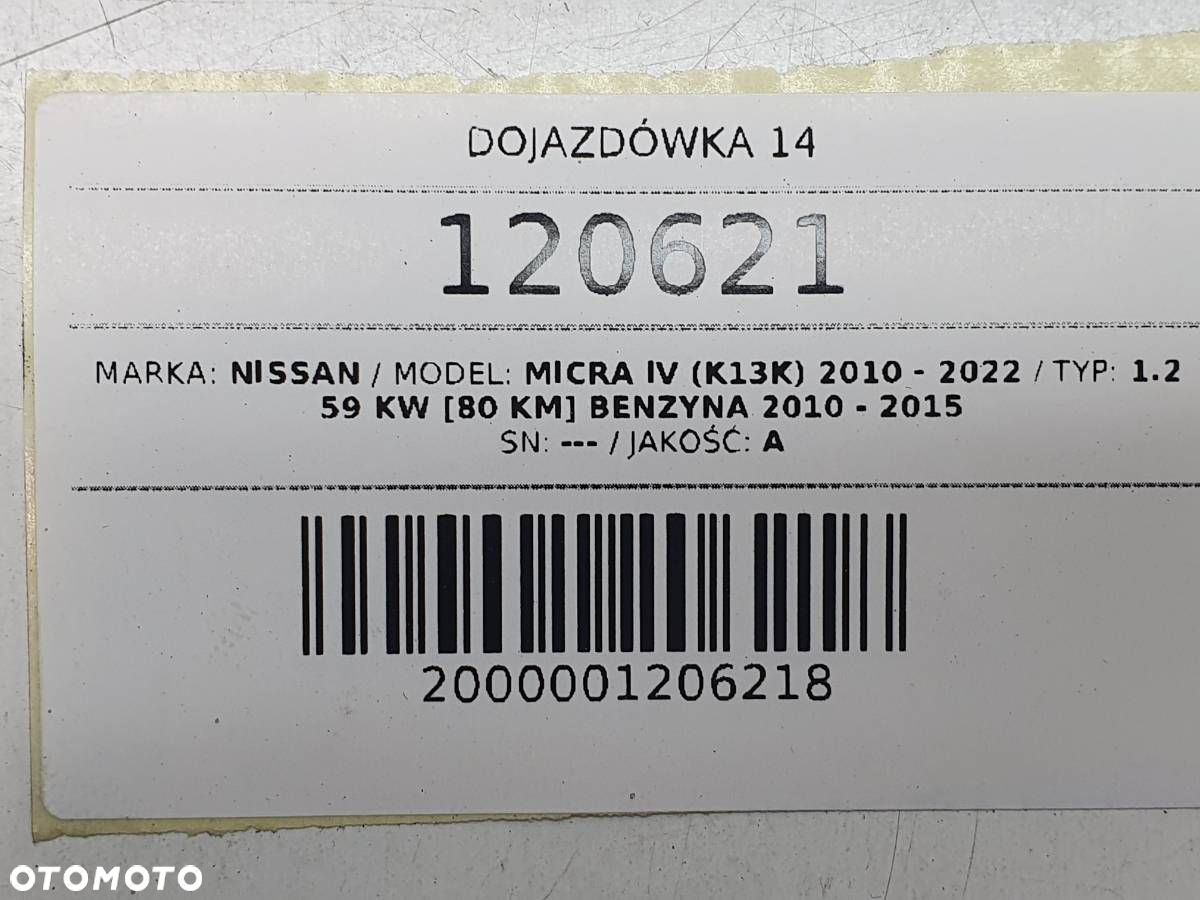 DOJAZDÓWKA KOŁO ZAPASOWE DOJAZDOWE 115/70R14 4X100 - 6