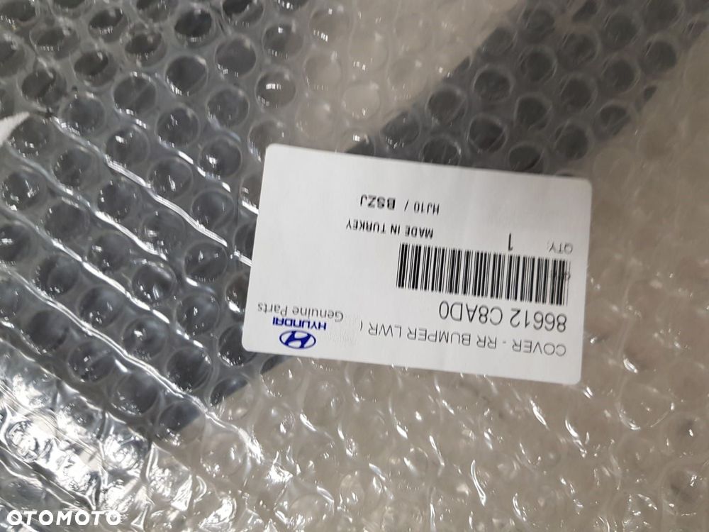 FABRYCZNIE NOWY ORYGINALNY SPOILER DOKŁADKA LISTWA ZDERZAKA TYLNEGO TYŁ HYUNDAI I20 II 2 LIFT 17-20 - 6