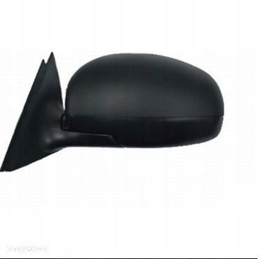 Lusterko Skoda Fabia 07-14 Lewe Czarne Elektryczne Ogrzewane