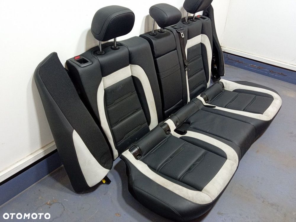 MERCEDES GLE 63 AMG W167 OPARCIE KANAPA TYŁ TYLNA SKÓRA EXCLUSIV - 9