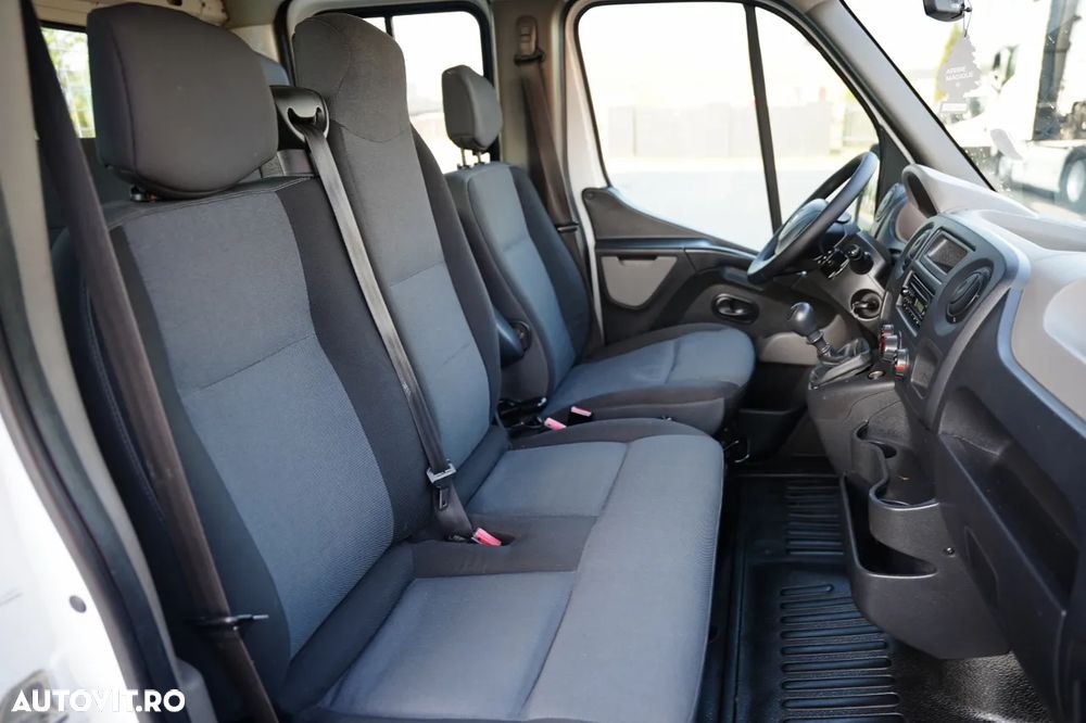 Renault MASTER / DCI 150 / BASCULATOR / CAMION CU TRACȚIE MIXĂ 7 LOCURI / MANUAL / DOUĂ RULOURI - 31