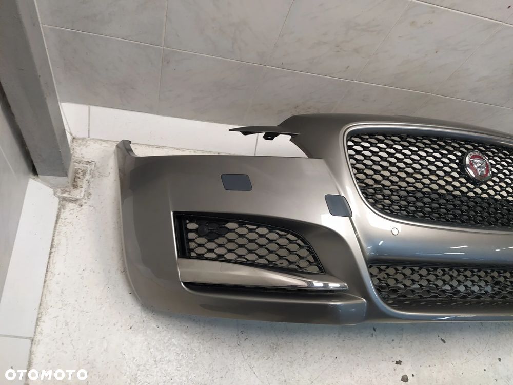 JAGUAR XF X260 ZDERZAK PRZÓD PRZEDNI KOMPLETNY 4XPDC SPRYSKIWACZE GRILL ATRAPA CHŁODNICY ZNACZEK WIĄZKA ORYGINAŁ - 9