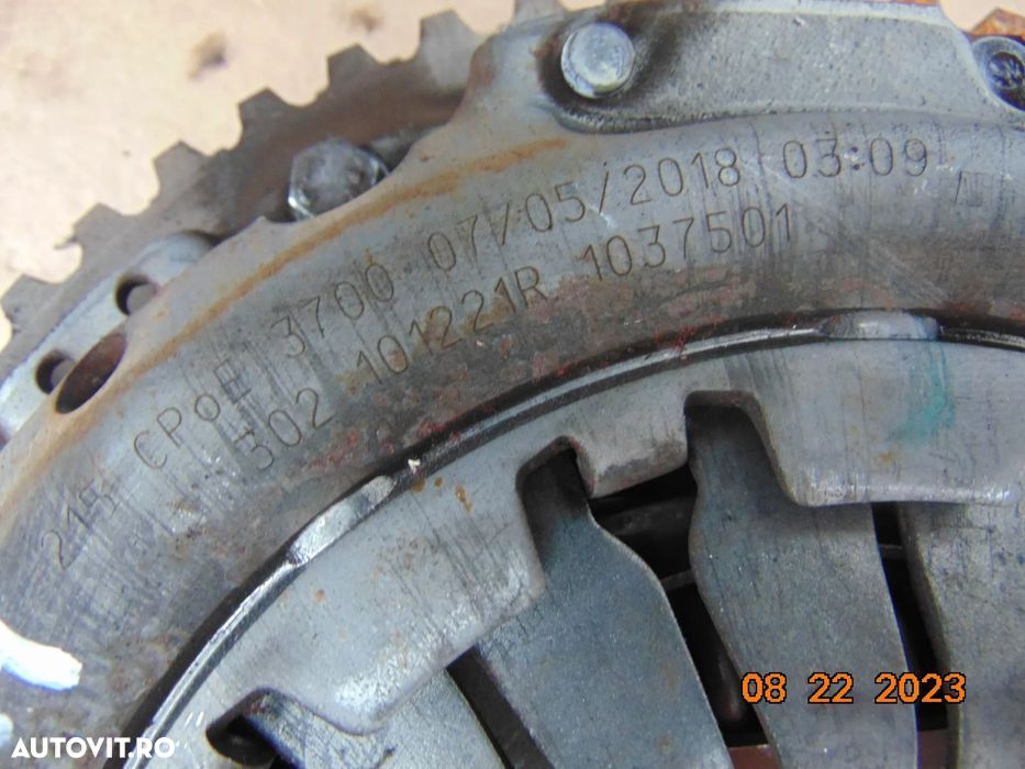 Volanta dacia 0.9 Logan Sandero MCV renault Clio Captur placa presiune - 7