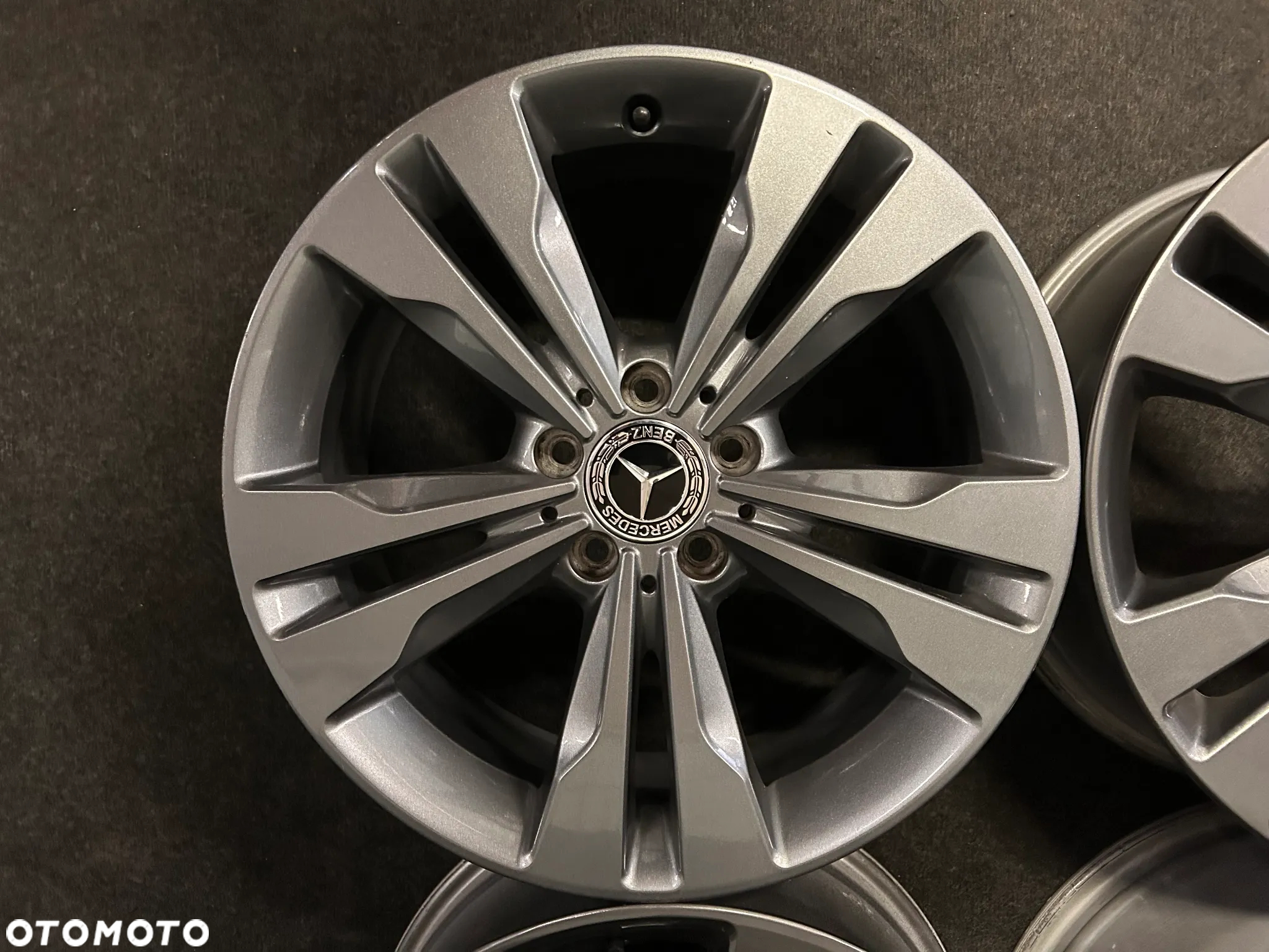 Alufelgi Mercedes A-Klasa W176, B-Klasa W246, CLA 18 cali 5x112 4szt. Ładne! - 12