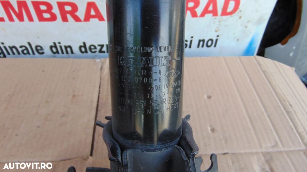 Arc fata renault master 2016-prezent set arcuri telescoape fata stanga dreapta arc+telescop master - 4