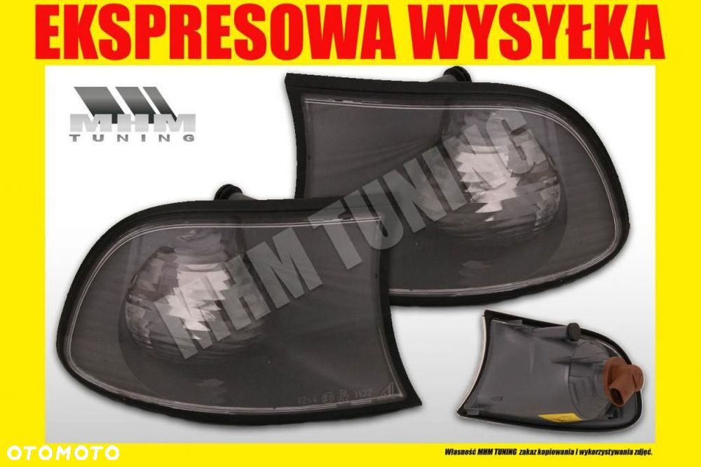 KIERUNKOWSKAZ MIGACZ BIALY BMW 3 E46 COMPACT ORG L - 2