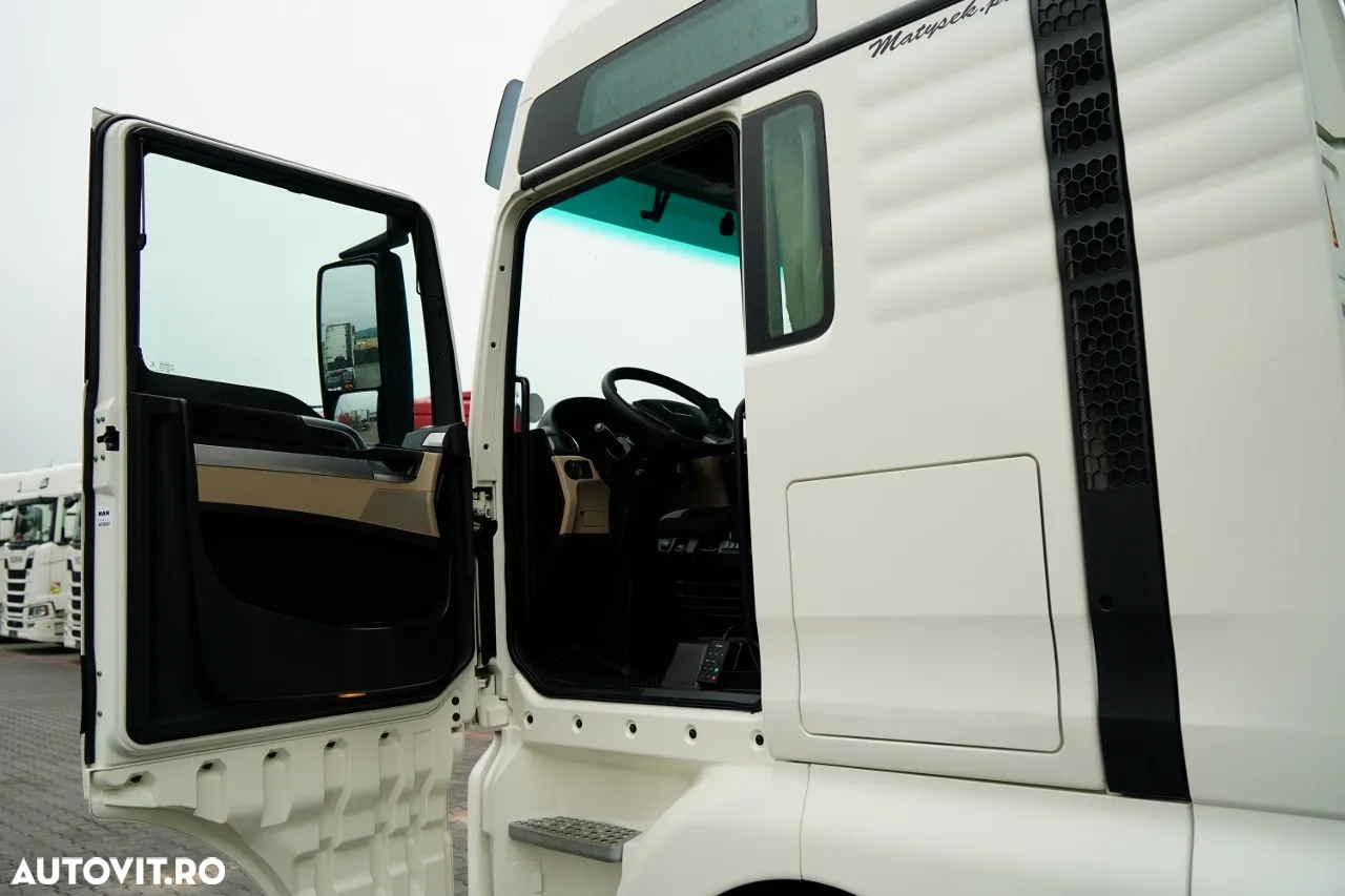 MAN TGX 18.470 / PLATĂ JOSĂ / MEGA / XXL / LOC AL CINCILEA REGLABIL / 2020 / NAVI / IMPORTAT / CONTRACT POST-SERVICE - 21