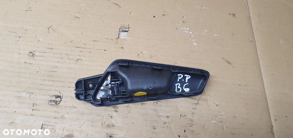 Klamka wewnętrzna prawy przód przednia prawa VW Passat B6 3C1837114 - 5