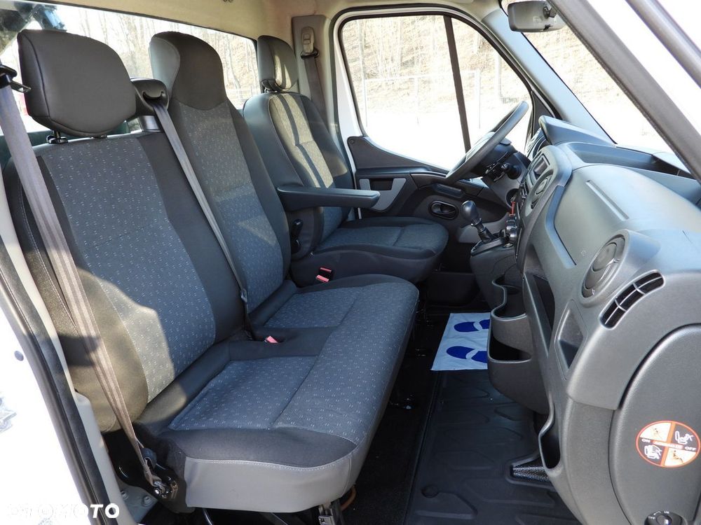 Opel MOVANO WYWROTKA TROJSTRONNA 3 MIEJSC BLIŹNIACZE KOŁA KLIMATYZACJA  130KM - 38