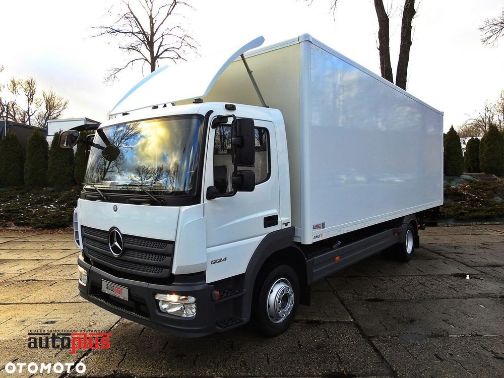 Mercedes-Benz ATEGO 12.24 KONTENER WINDA 18 PALET TEMPOMAT KLIMATYZACJA AUTOMAT  BLIŹNIACZE KOŁA  240KM - 2