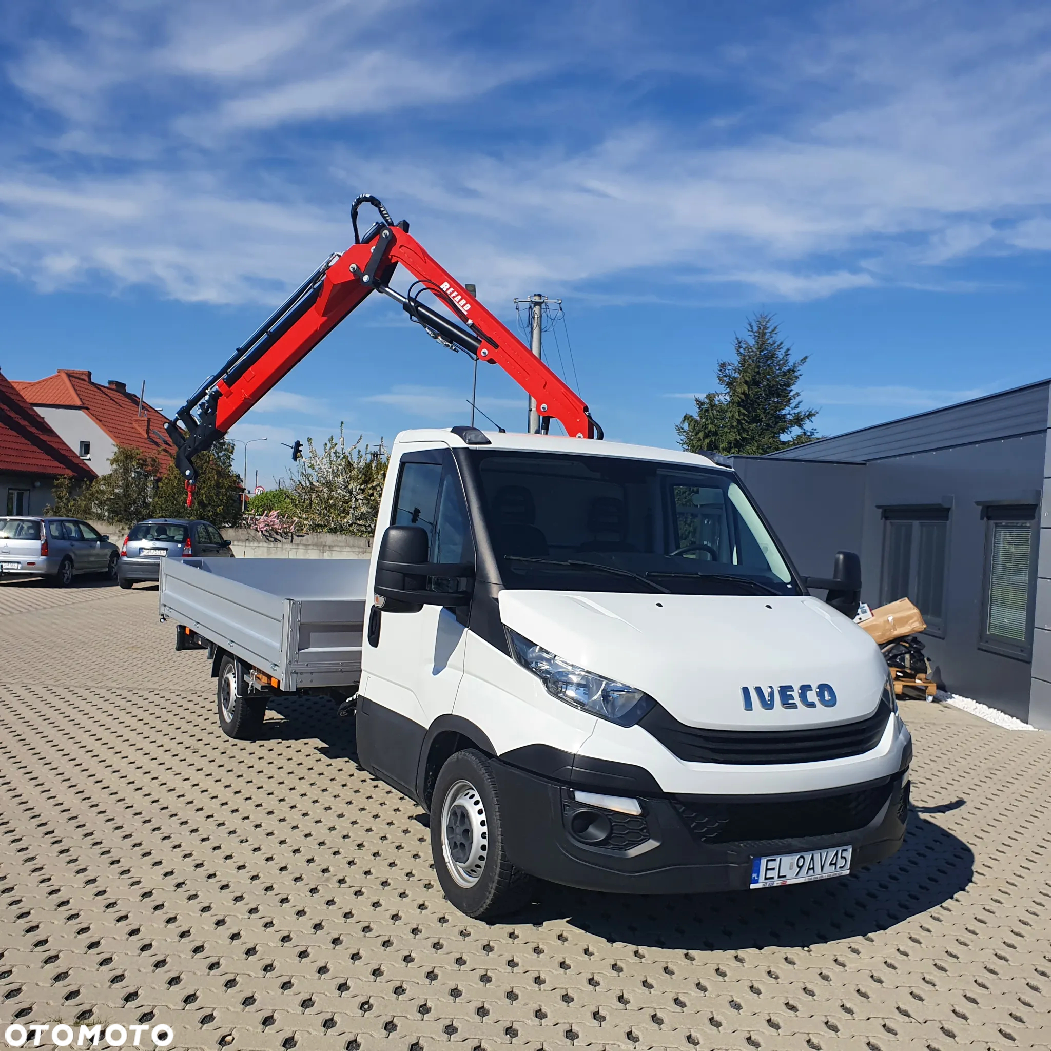 Iveco 35s16 HDS żuraw do okien, szkła, płyt - 24
