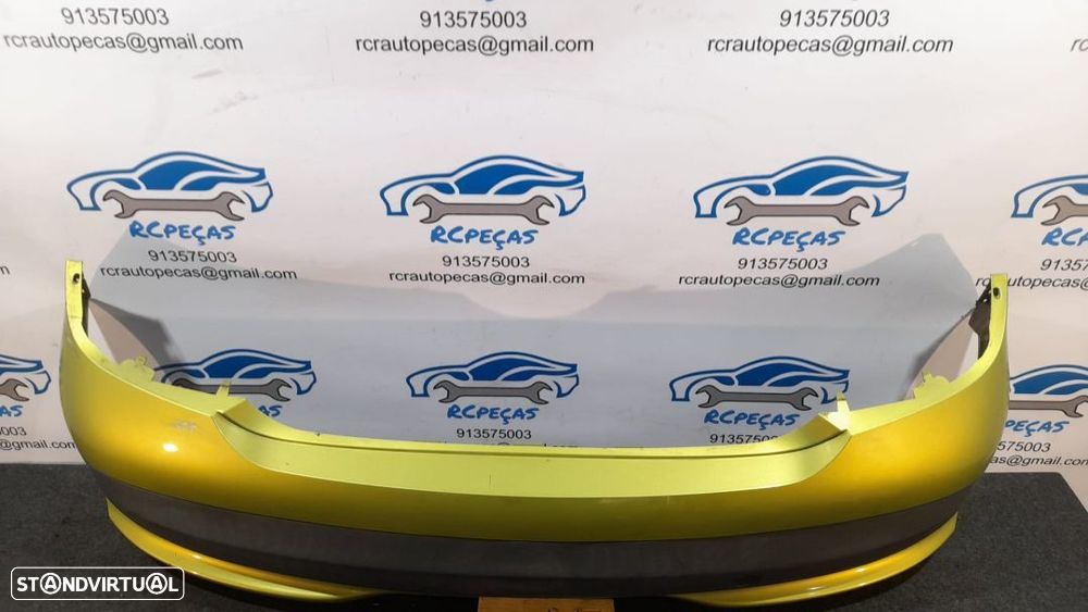 PARACHOQUES TRASEIRO TRÁS 9649690177 PEUGEOT 207 FASE II 2 WA WC PARA-CHOQUES PARA CHOQUES ORIGINAL - 5