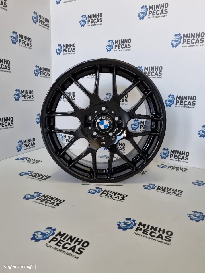 Jantes Look BMW M3 CSL em 19 Preto Brilho - 8
