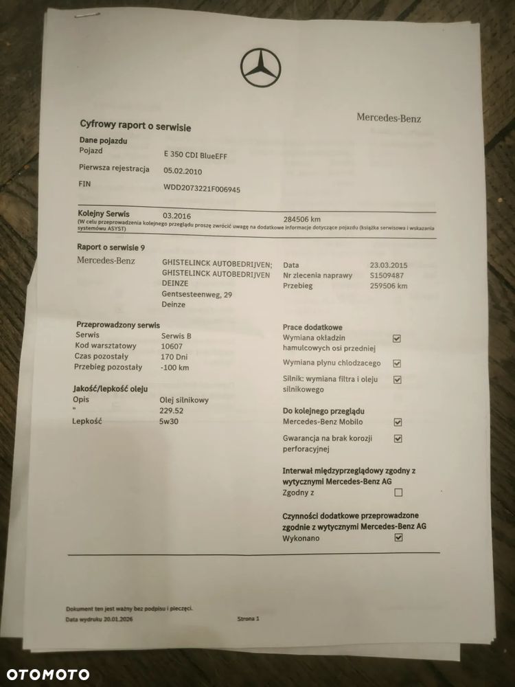 Mercedes-Benz Klasa E - 10