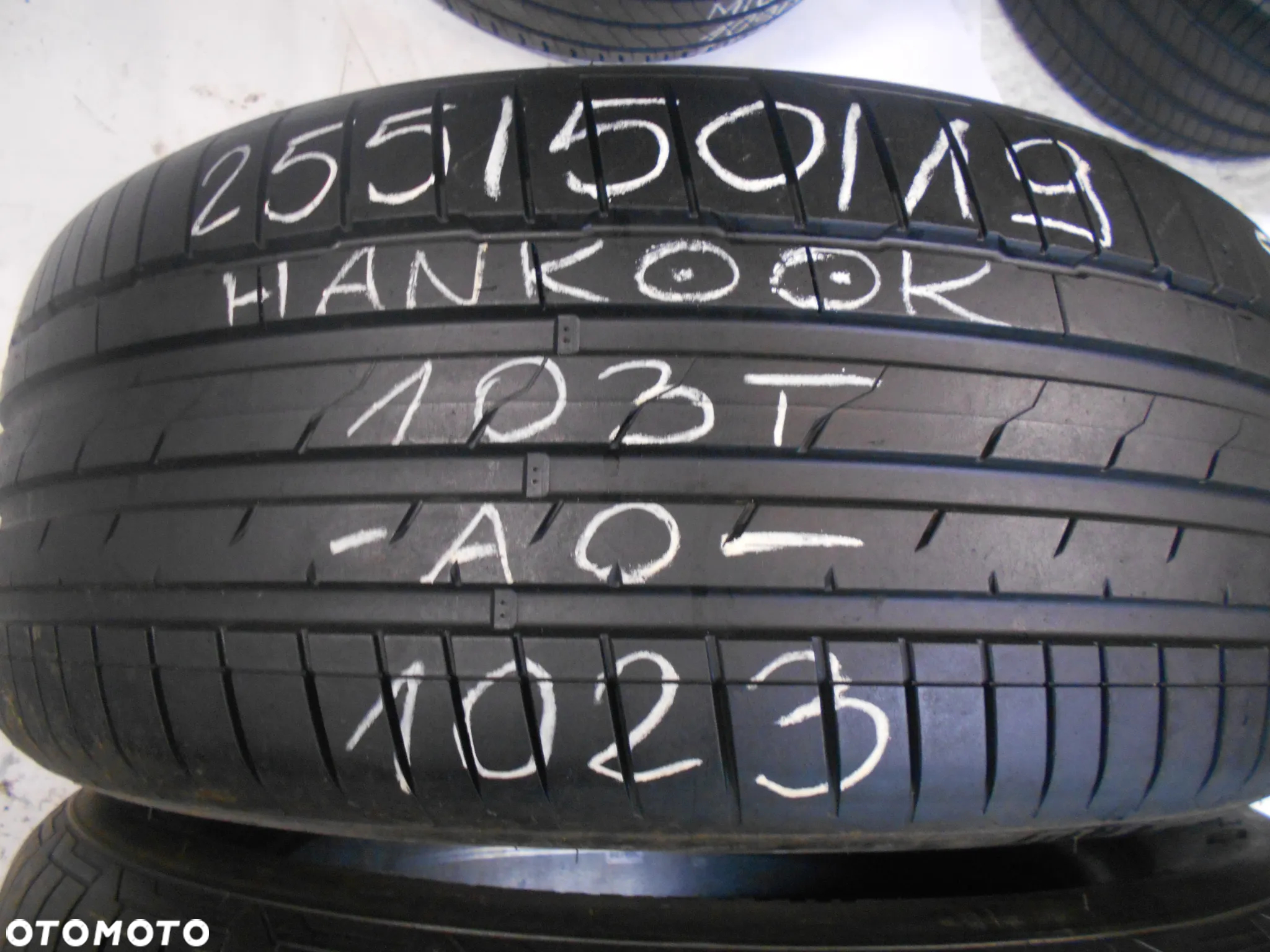 OPONY  255/50R19 HANKOOK VENTUS S1 EVO3 EV AO DOT 1023 /  5122 7.4MM - 2