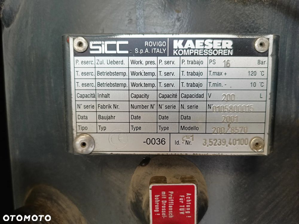 Inny Kaeser 200/8570 - 7