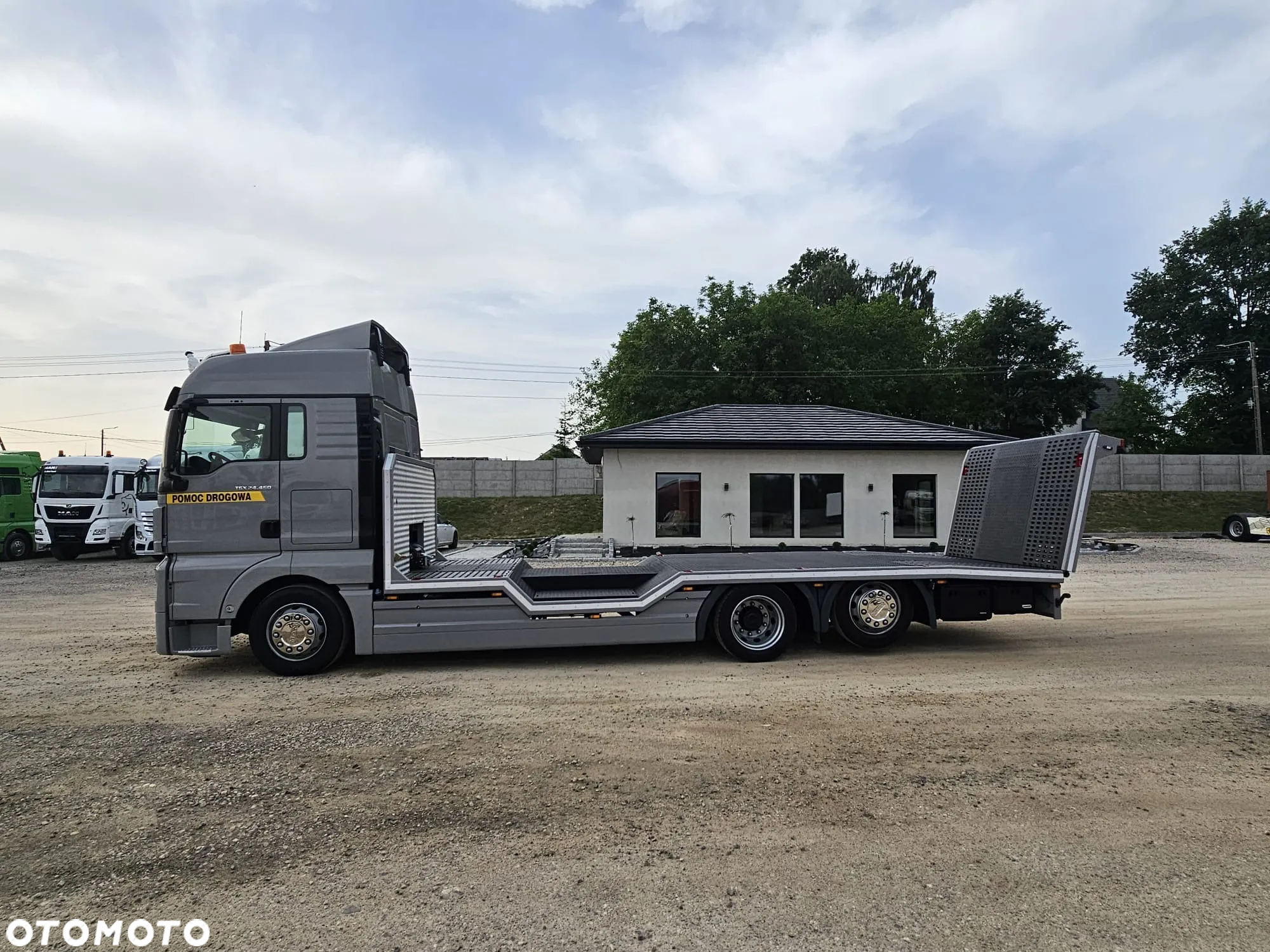 MAN TGX 24.460 / LAWETA / RETARDER / OŚ PODNOSZONA - 4