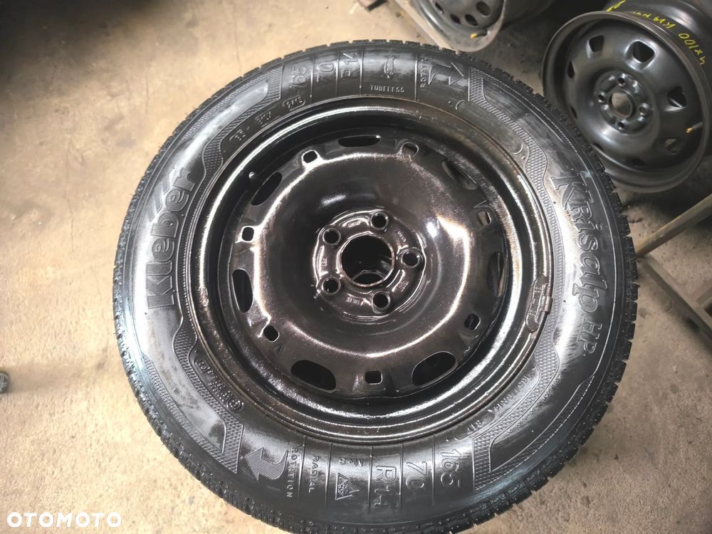 5x100 Felgi Stalowe Stal 14 Koła Zimowe Zima SKODA FABIA PRAKTIK ROOMSTER RAPID SEAT IBIZA CORDOBA TOLEDO IV 4 VW FOX POLO Legnica ALU-RAD 165/70 5mm - 3