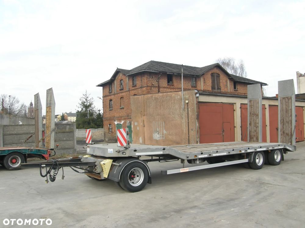Möslein TA3 2021rok ocynk 3 osiowa przyczepa niskopodwoziowa z Niemiec - 13