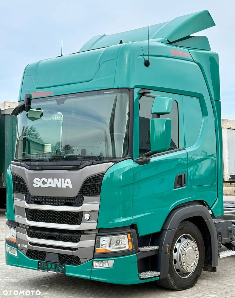 Scania G450 / RAMA DO ZABUDOWY / ROZSTAW 5.75 / AUTOMAT / SYPIALKA / 2019 ROK / 19 PALET - 7