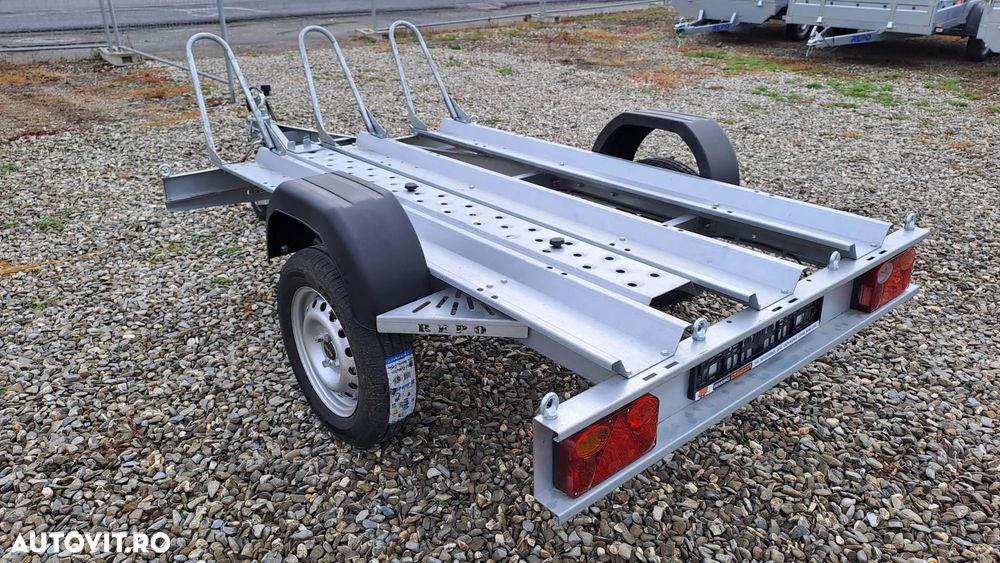 REPO Remorca 750 kg 3 Motociclete 210 x115 cm (212 x 150 cm) - 4