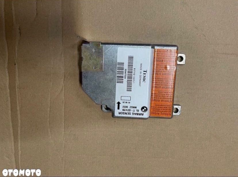 8374799 sensor moduł poduszek air bag bmw 5 e39 7 e38 - 1