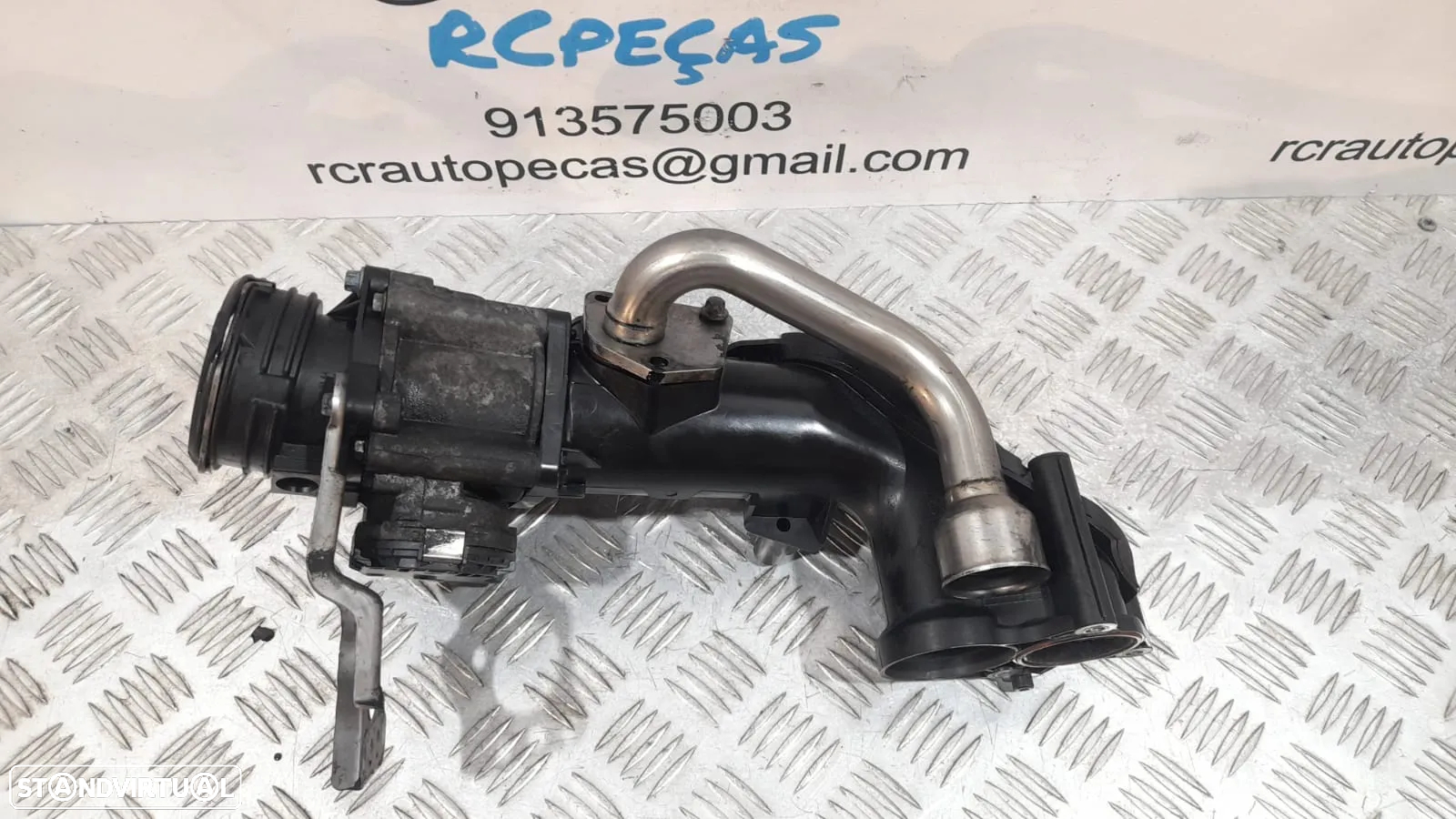 BORBOLETA ADMISSÃO EGR MOTOR MERCEDES BENZ CLS C219 320 CDI 24V 224CV OM642920 642920 0281002678 A6420900070 6420900070 - 4