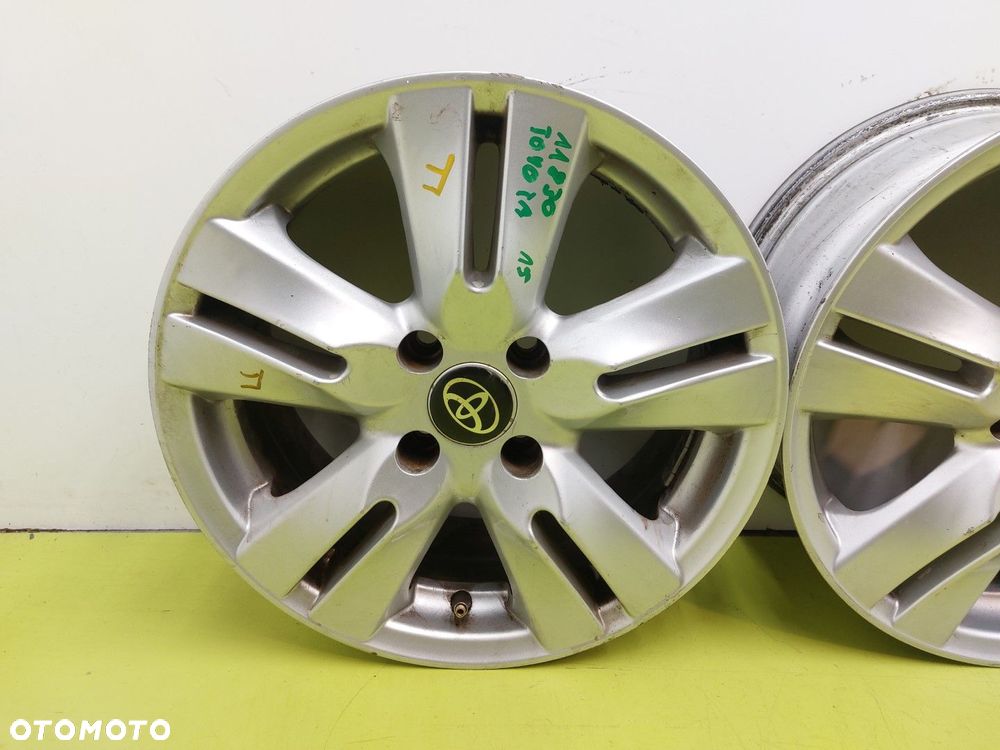 Alufelgi FELGI ALUMINIOWE Toyota Corolla E12 6.5J X 15 4X100 ET 40 54 MM - 2