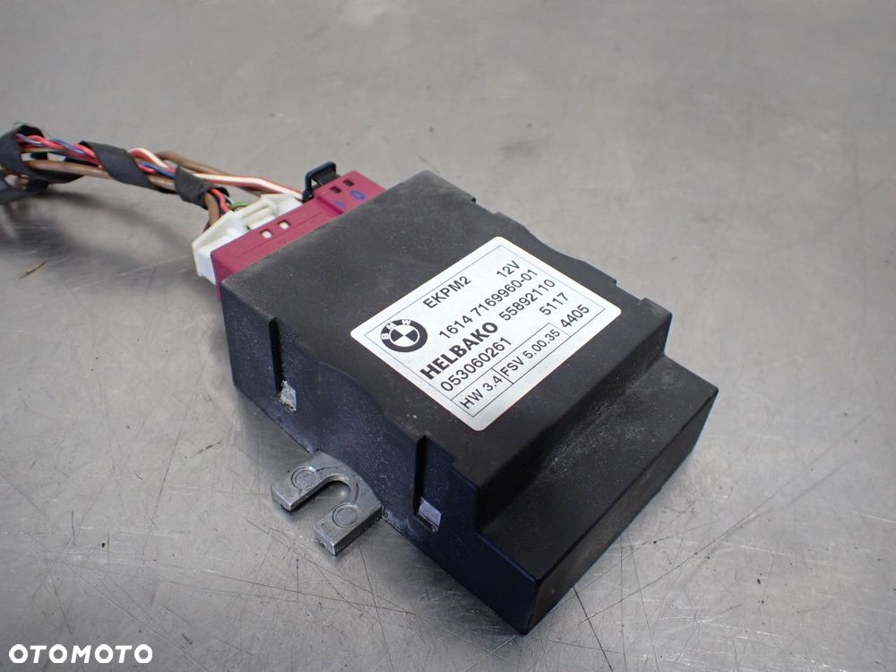 MODUŁ STEROWANIA KLAPY BMW 118 2.0 55892110 - 1