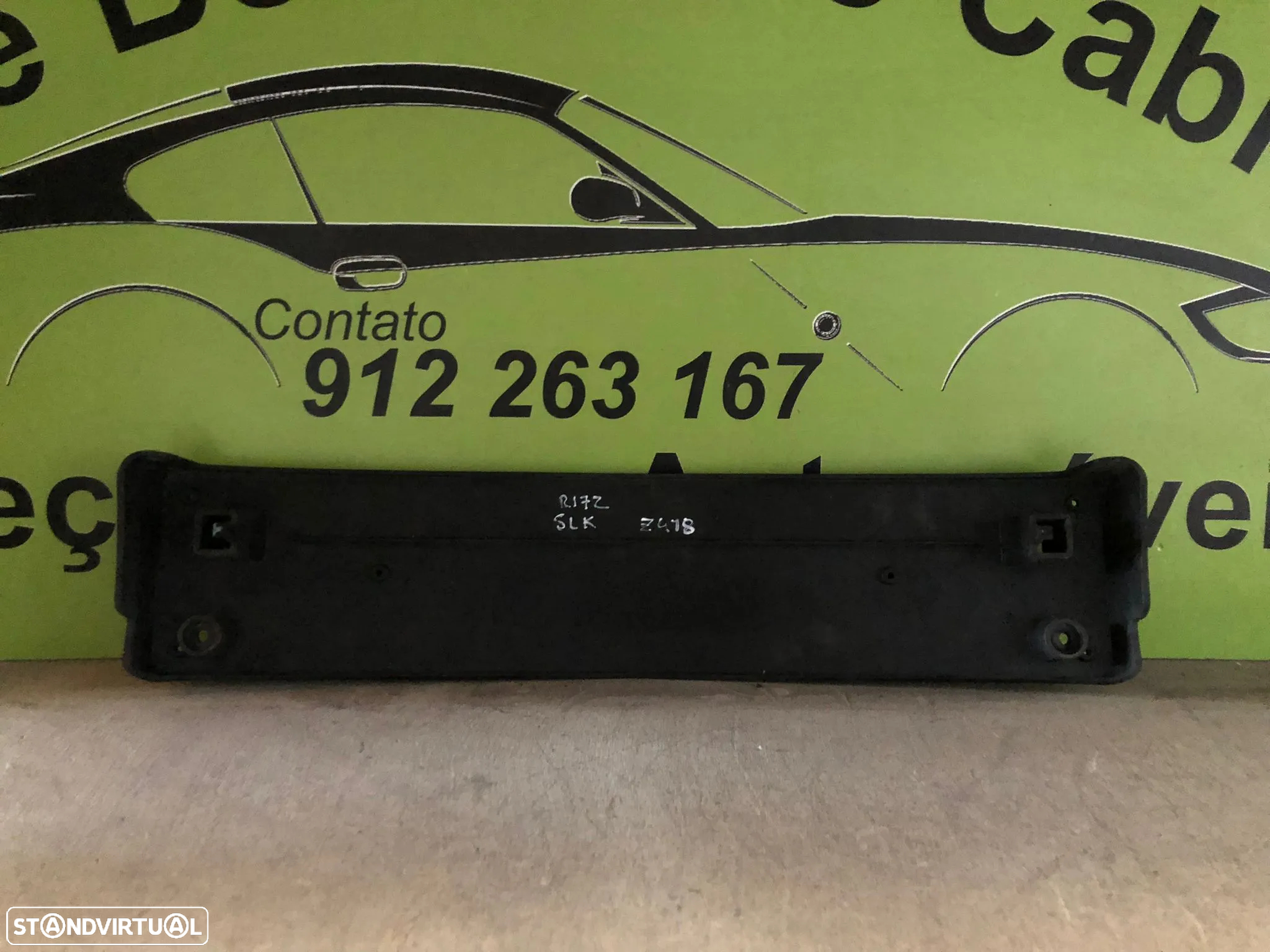 MERCEDES SLK R172 PLACA PLASTICO MATRÍCULA - Z418 - 5