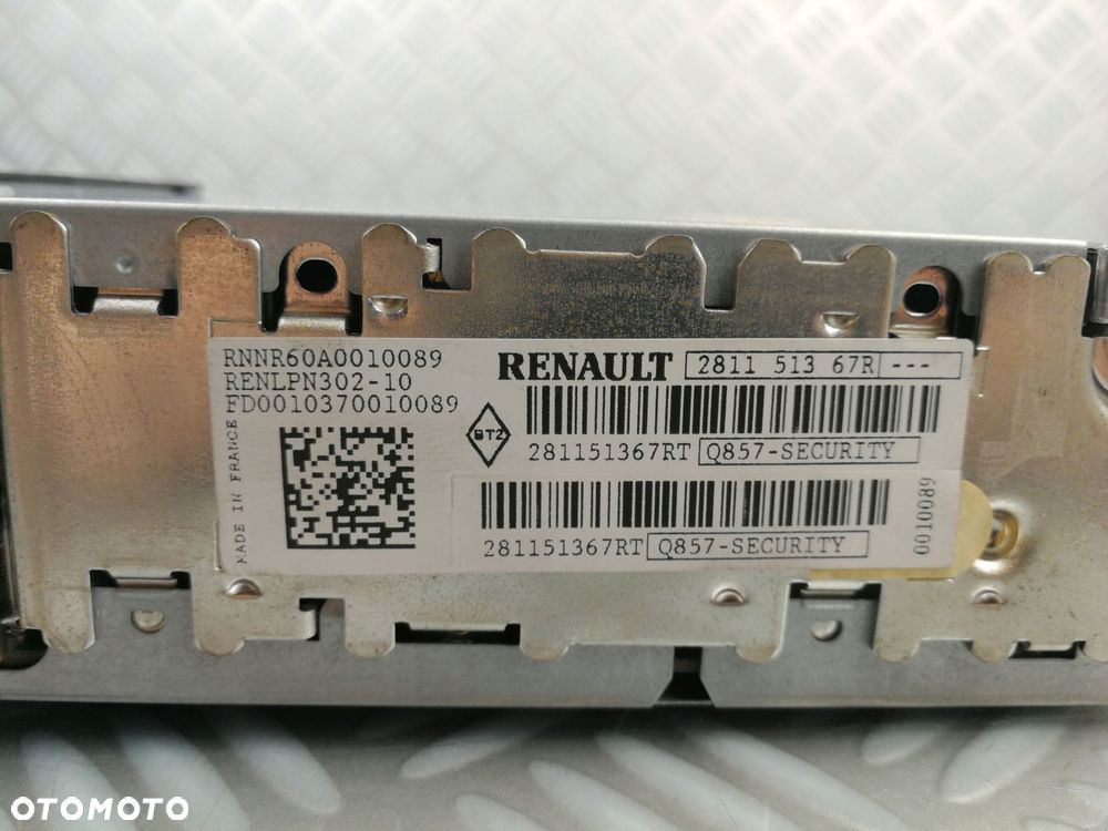 281151367R radio fabryczne nawigacja CD FM RENAULT ESPACE IV 4 - 7