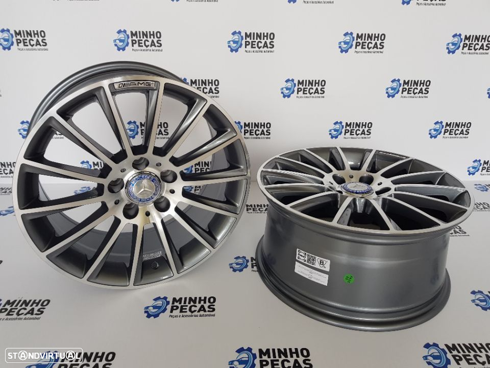 Jantes Mercedes (C63) AMG Turbine em 17 - 5