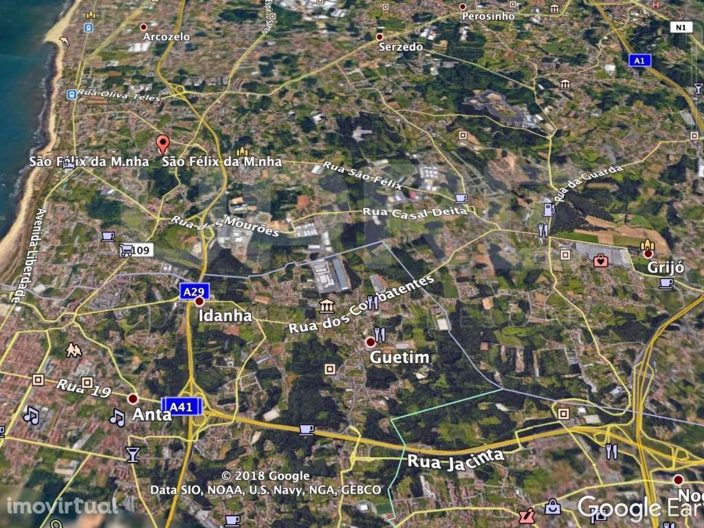 VENDE | Terreno Industrial | S Felix da Marinha - VN Gaia - Grande imagem: 2/3